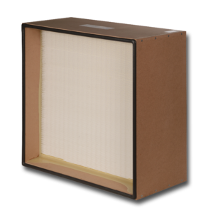 HIGH CAPACITY HEPA FILTER WITH SINGLE PLEAT (MDF FRAME)